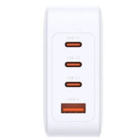 D-Link Cargador de Pared GaN 140W PD3.1 QC4.0 con 3 Puertos USB-C y 1 USB-A, Carga Rápida DCF-141/E